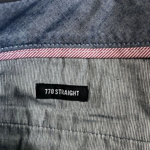 J. Crew Men's 770 Straight-fit stretch chino pant $98 New with tags sz 35x32 - Picture 6 of 9